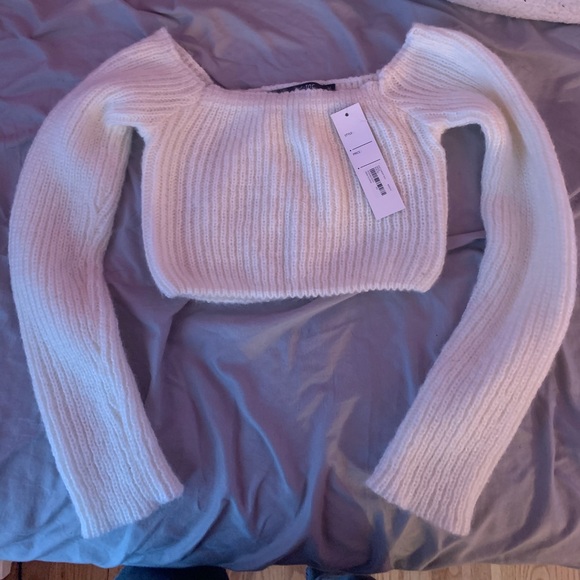 Forever 21 Sweaters - Forever 21 Cropped Sweater